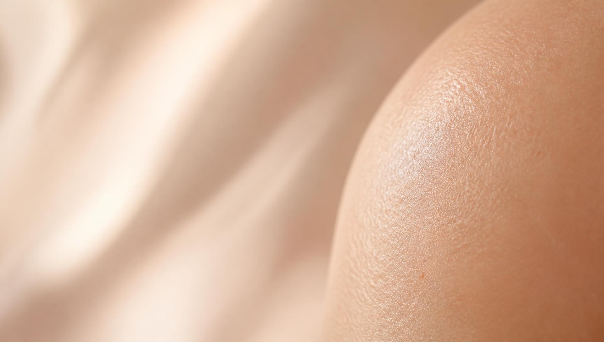 Close-up of healthy skin texture